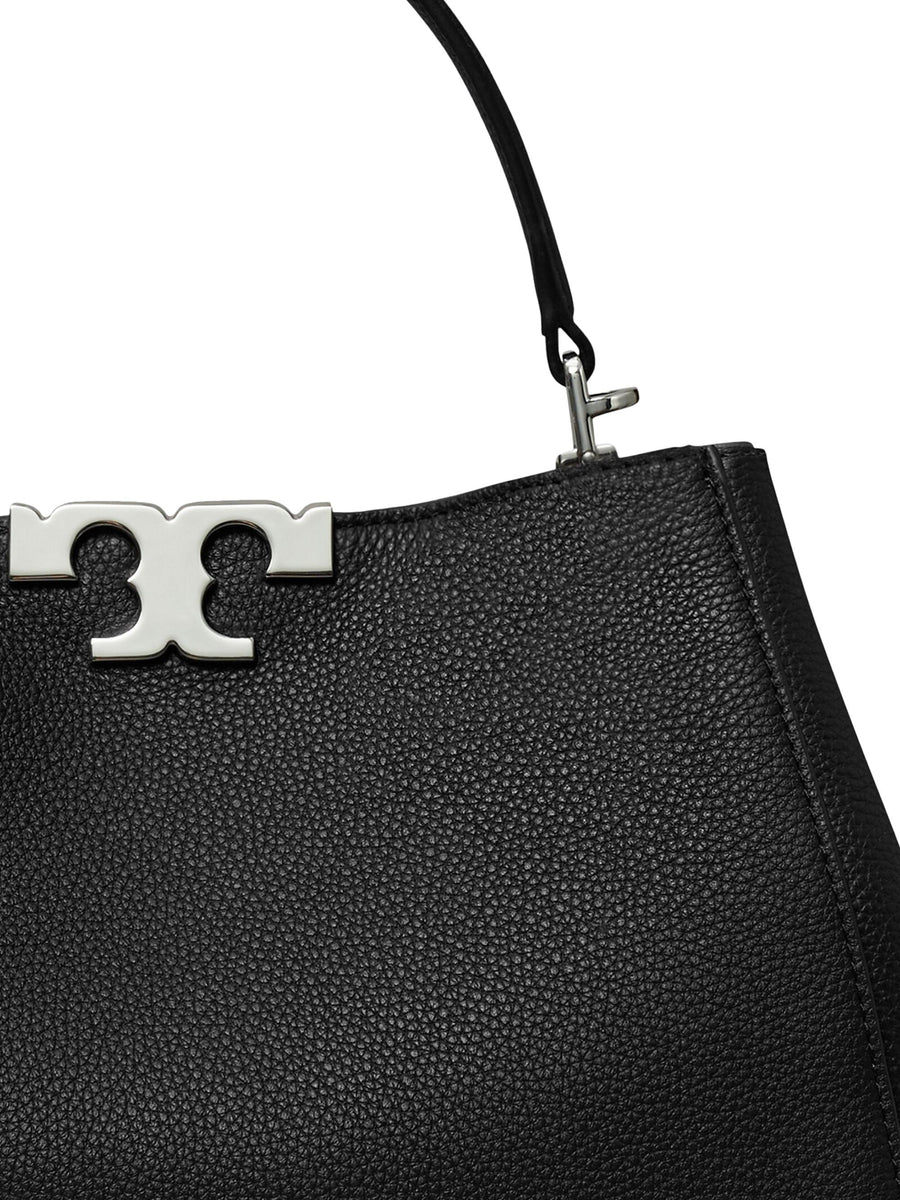 Eleanor Pebbled Medium Satchel 177217 001 TORY BURCH 