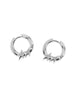 TJ ICON EARRINGS 206004001 SILVER TWOJEYS 
