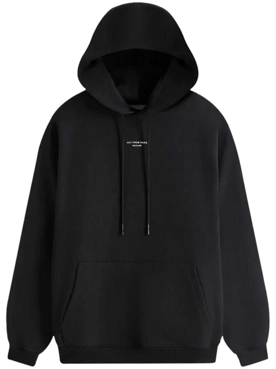 LE HOODIE SLOGAN A POCHE CLASSIQUE PERM-HO161 CO127BL DROLE DE MONSIEUR 