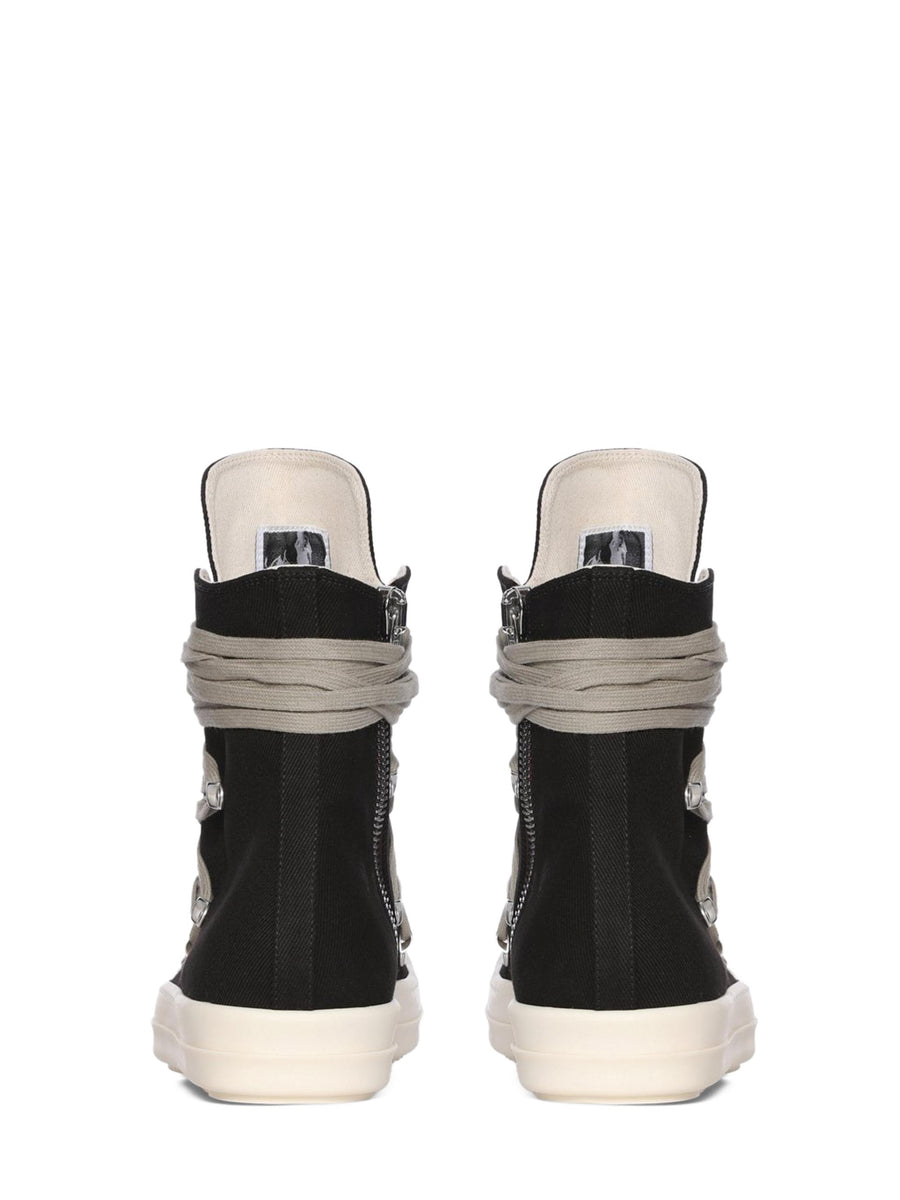SCARPE IN DENIM MEGALACE SNEAKERS DU02E7809DOW1 911 RICK OWENS DRKSHDW 