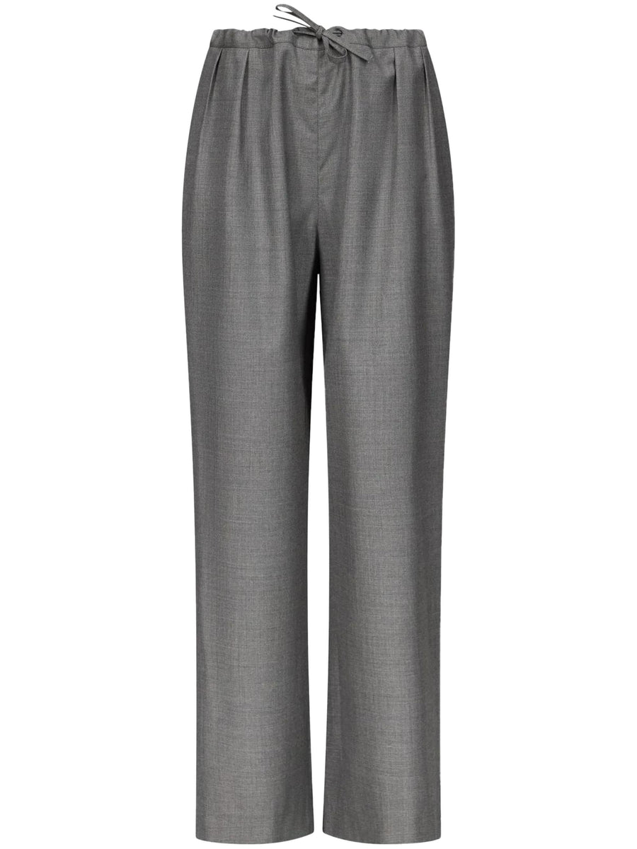 COVE LDS WIDE PANTS COVE LDS ANTHRACITE MELANGE LOULOU STUDIO 