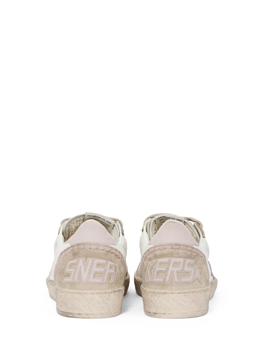 BALLSTAR NAPPA UPPER SUEDE TOE AND SPUR LEATHER STAR AND HEEL GWF00117 F00748011858 GOLDEN GOOSE 