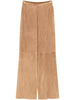 LIGHT SUEDE HIGH WAIST PANTS 14012 F48A3029 FORTE FORTE 