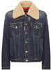 DENIM AVIATOR JACKET S74AM1593 D30011470 DSQUARED2 