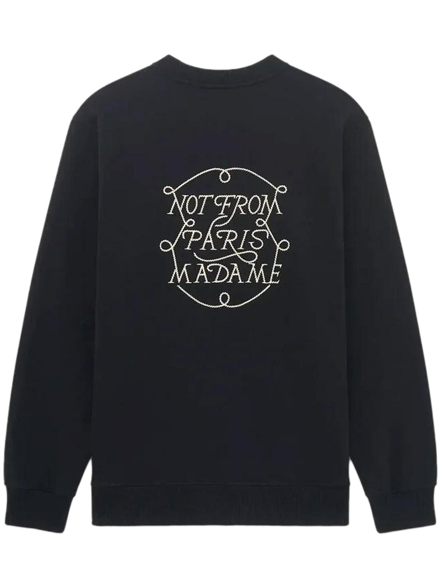 LE SWEATSHIRT SLOGAN TRESSES HSW172 CO127BL DROLE DE MONSIEUR 