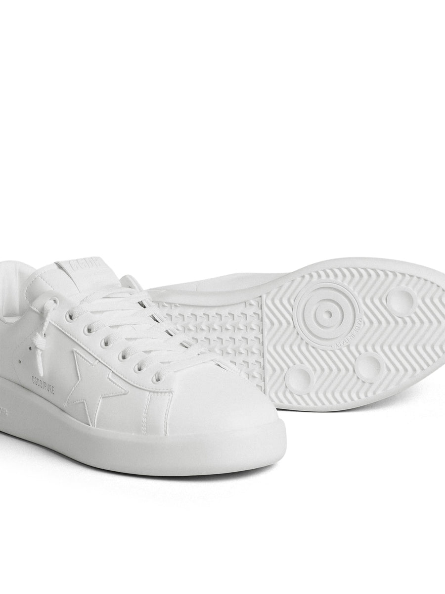 PURESTAR LEATHER UPPER AND STAR SHINE LEATHER HEEL GMF00197 F00416110793 GOLDEN GOOSE 