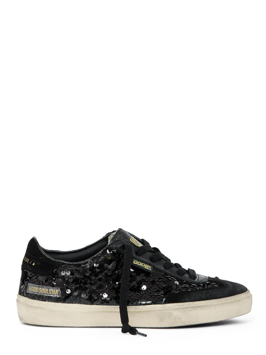 SOUL STAR PAILETTES UPPER NAPPA TONGUE SUEDE TOE ANCD HEEL GWF00464 F00748690100 GOLDEN GOOSE 