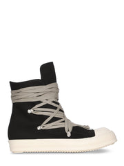 SCARPE IN DENIM MEGALACE SNEAKERS DU02E7809DOW1 911 RICK OWENS DRKSHDW 