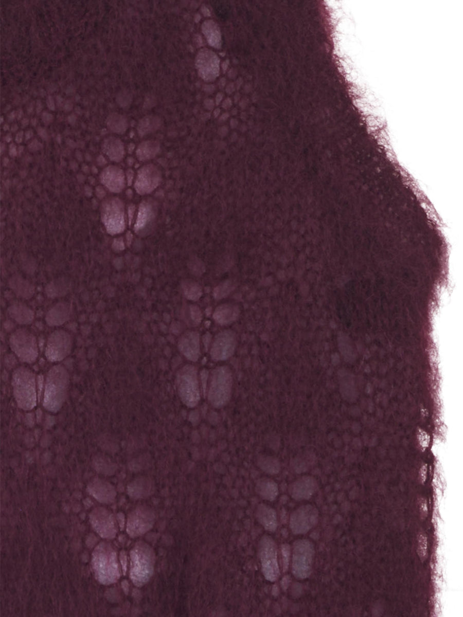 BRUSHED MOHAIR LACE VEST 14444 F48M4015 FORTE FORTE 