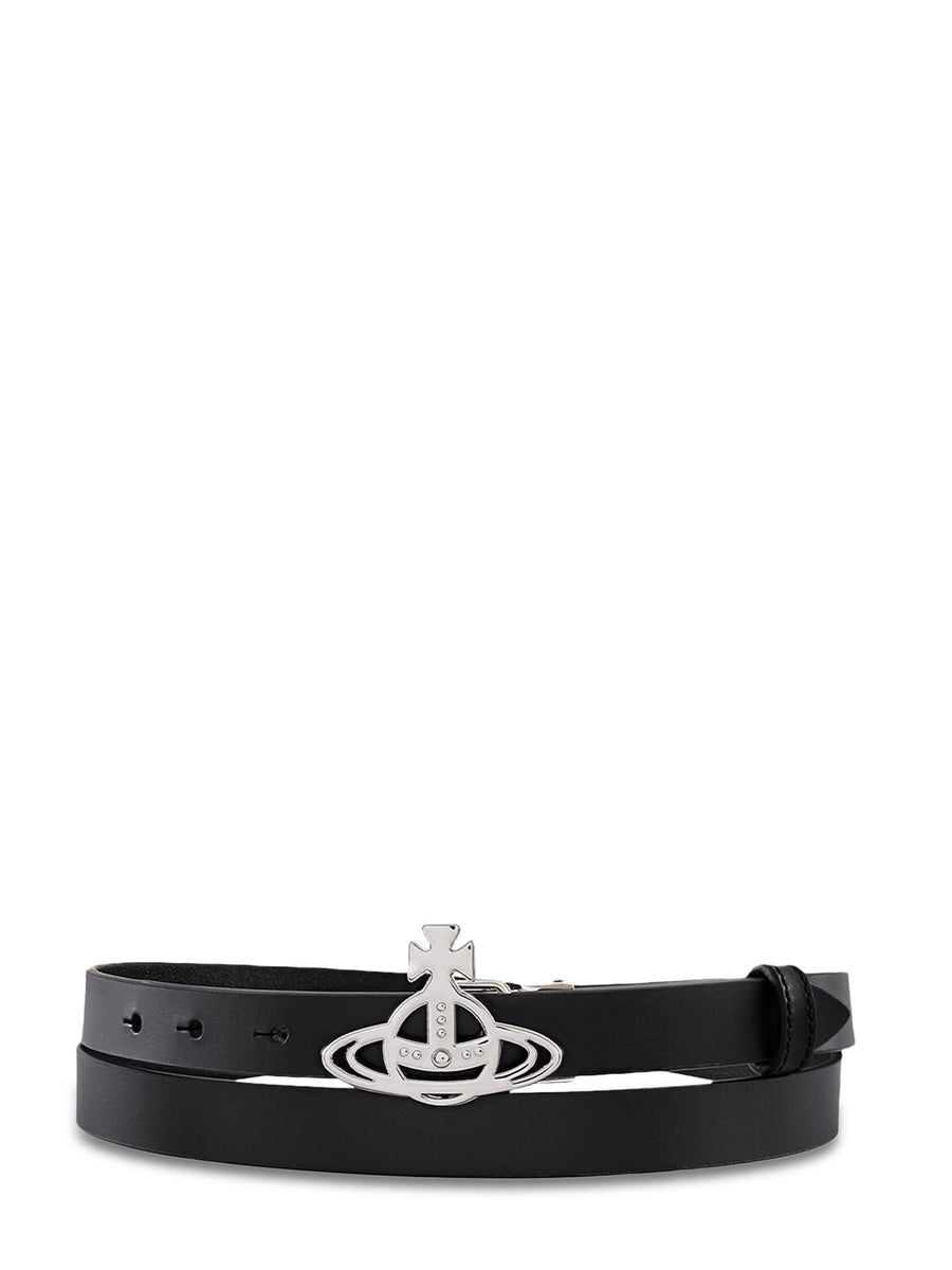 SMALL LINE ORB BUCKLE/SILVER 8201007AW L00CHN401 VIVIENNE WESTWOOD 