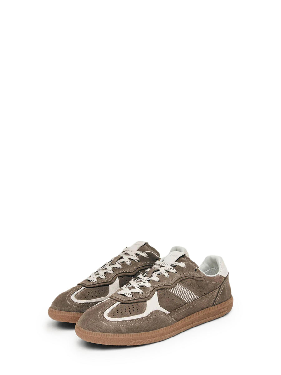 TB490 RIFE TAUPE LEATHER SNEAKERS S100471 28 ALOHAS 
