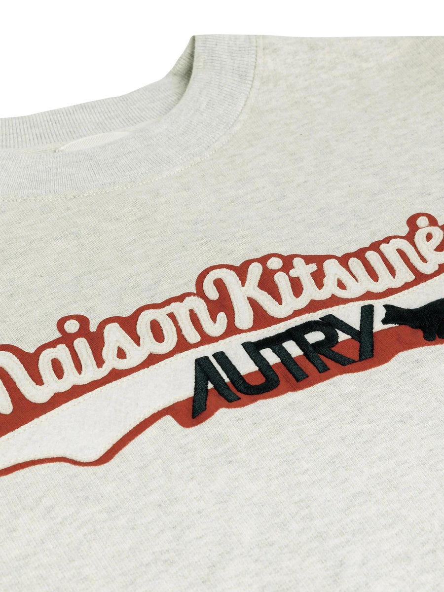 SWEATSHIRT MAIN UNISEX - M KITSUNE MEL SWPXMK1M  AUTRY 