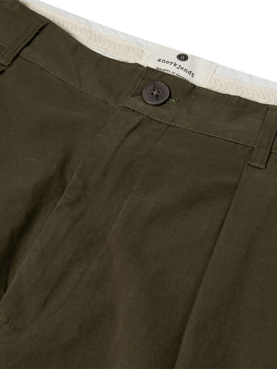 AKJAKOB COTTON PLEAT PANTS 901875 4084 ANERKJENDT 