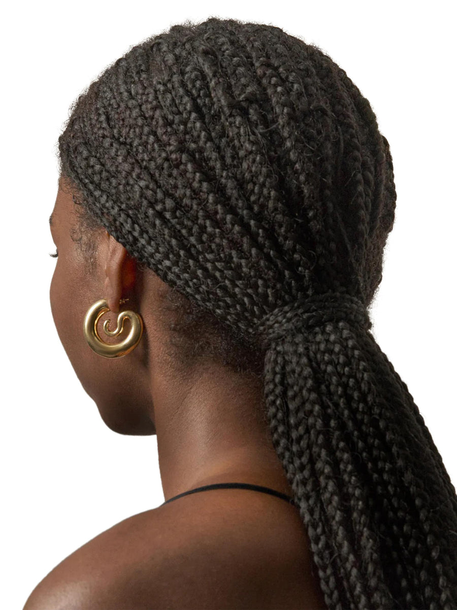 SERPENT HOOPS SMALL CAOEA915S GOLD PANCONESI 