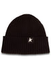 STAR/ BEANIE DAMIAN/ WO/ LOW TURN/LATERAL SMALL STAR GUP01035 P00060190100 GOLDEN GOOSE 