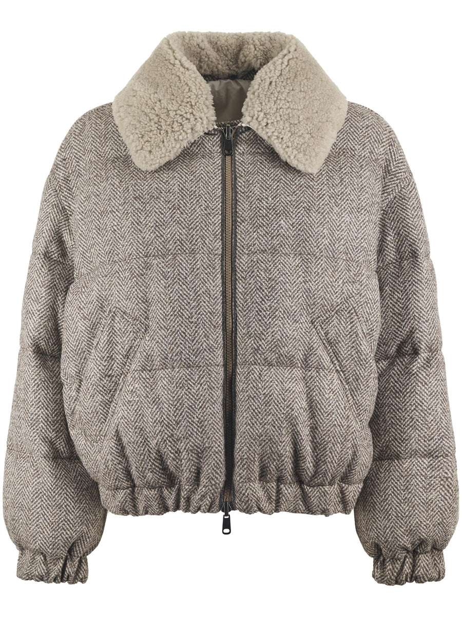PADDED	JACKET MG5297744 C136 BRUNELLO CUCINELLI 