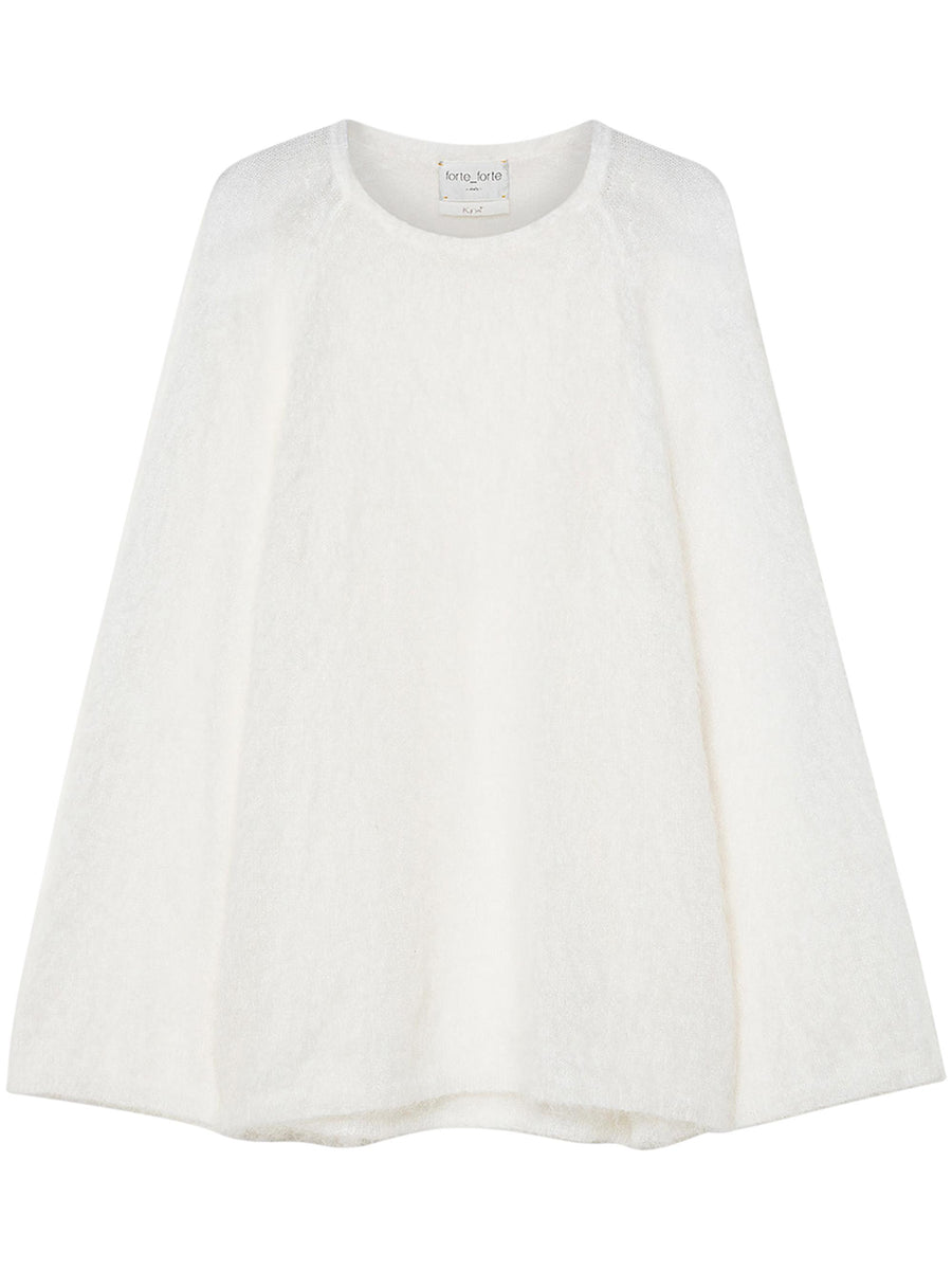 BRUSHED MOHAIR SWEATER 14439 F48M0038 FORTE FORTE 