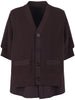 SUITING MIX KNIT CARDIGAN 2507953 601 SACAI 