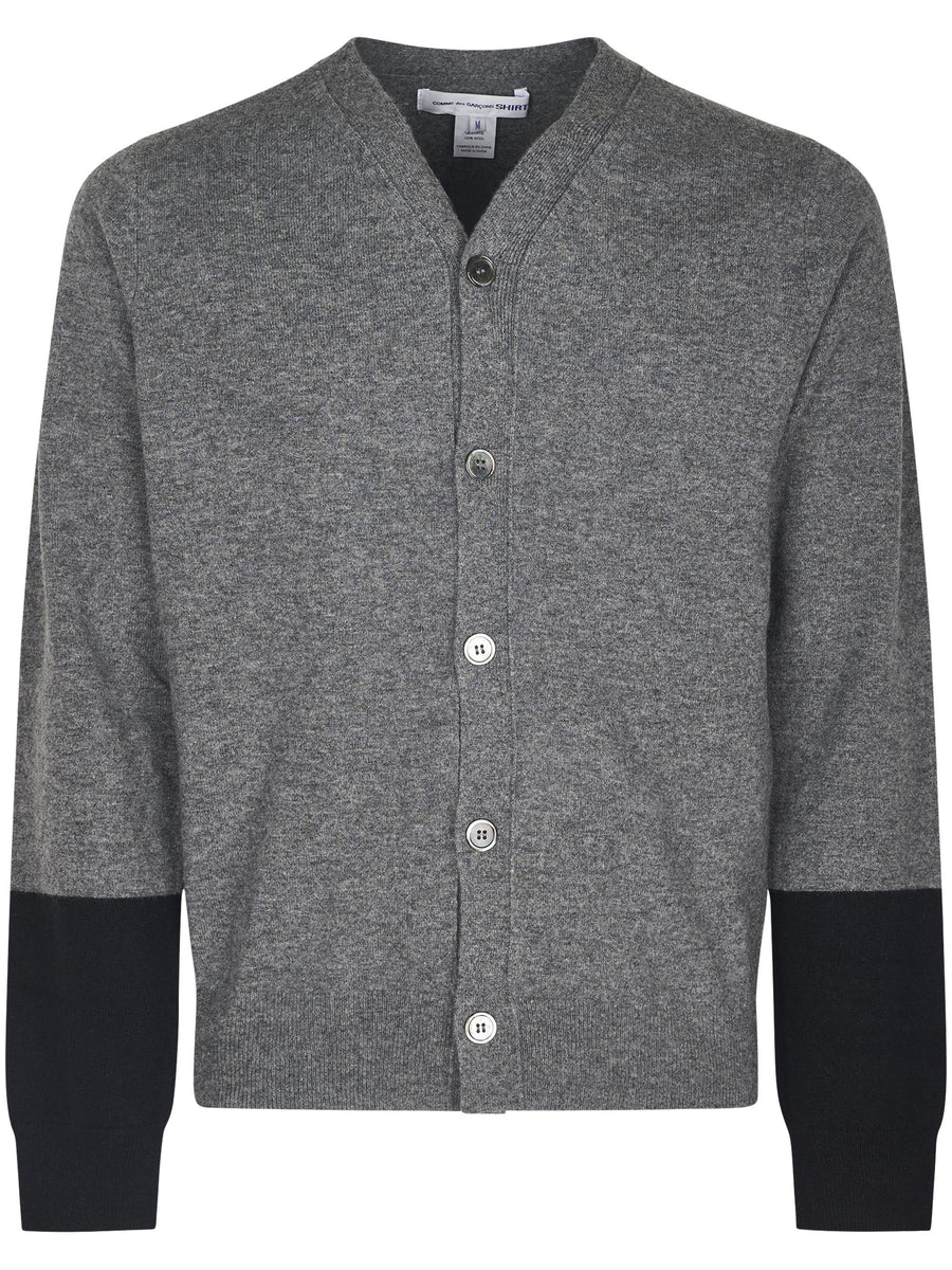  FZN1090513 TOP GREY BLACK COMME DES GARCONS SHIRT 