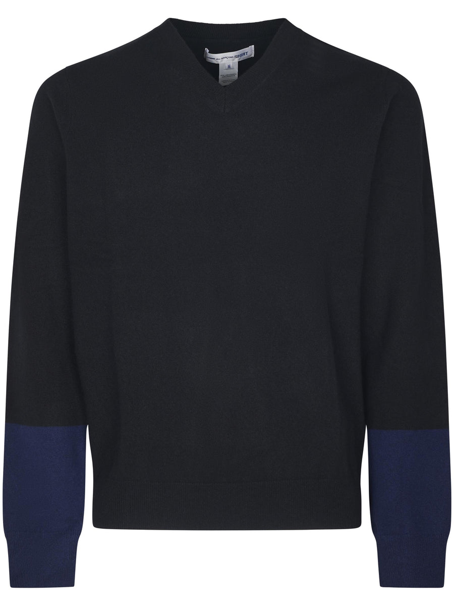  FZN1110511 BLACK NAVY COMME DES GARCONS SHIRT 