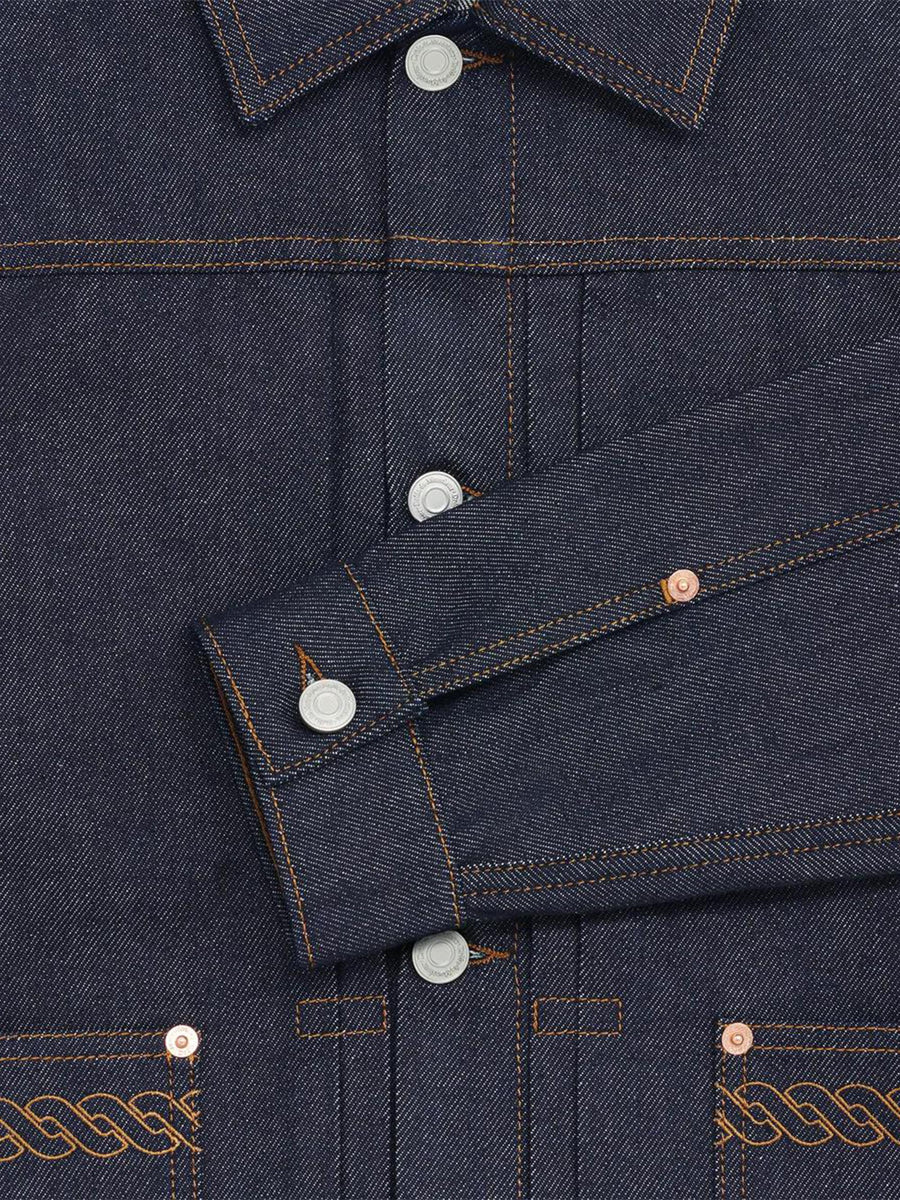 LA VESTE DENIM HJT172 CO211BRT DROLE DE MONSIEUR 