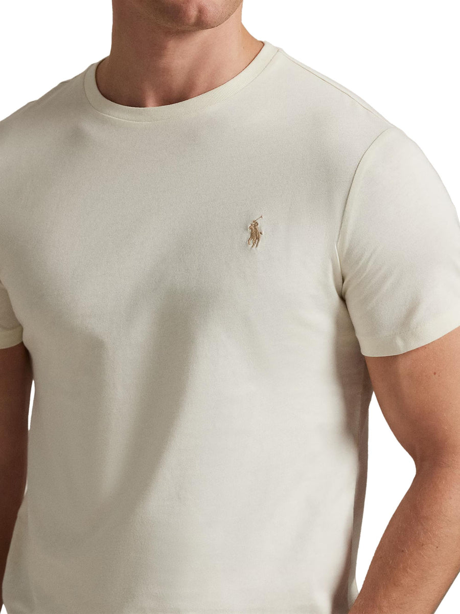 SSCNCMSLM2-SHORT SLEEVE-T-SHIRT 710671438 350 POLO RALPH LAUREN 