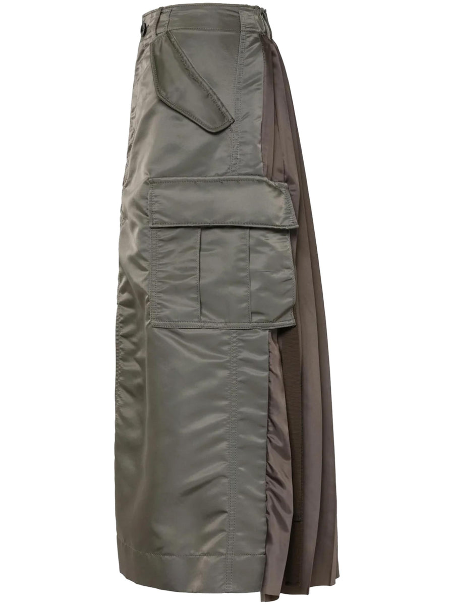 TWILL SKIRT SCW205 550 SACAI 
