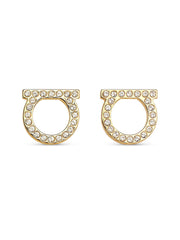STUD GANC D.12 CRYSTAL+OROGLUC 696573  FERRAGAMO 
