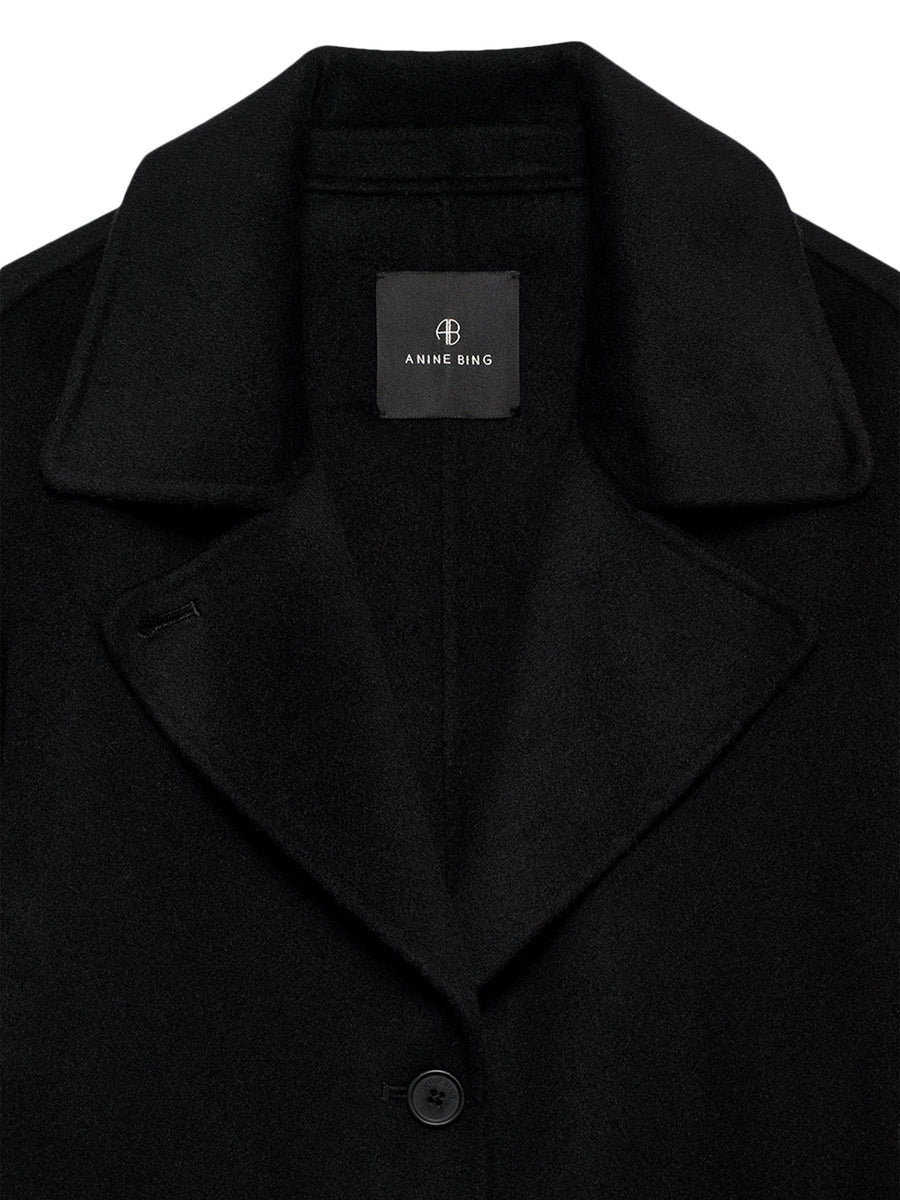 PORTIA COAT A0111294 BLK26 ANINE BING 
