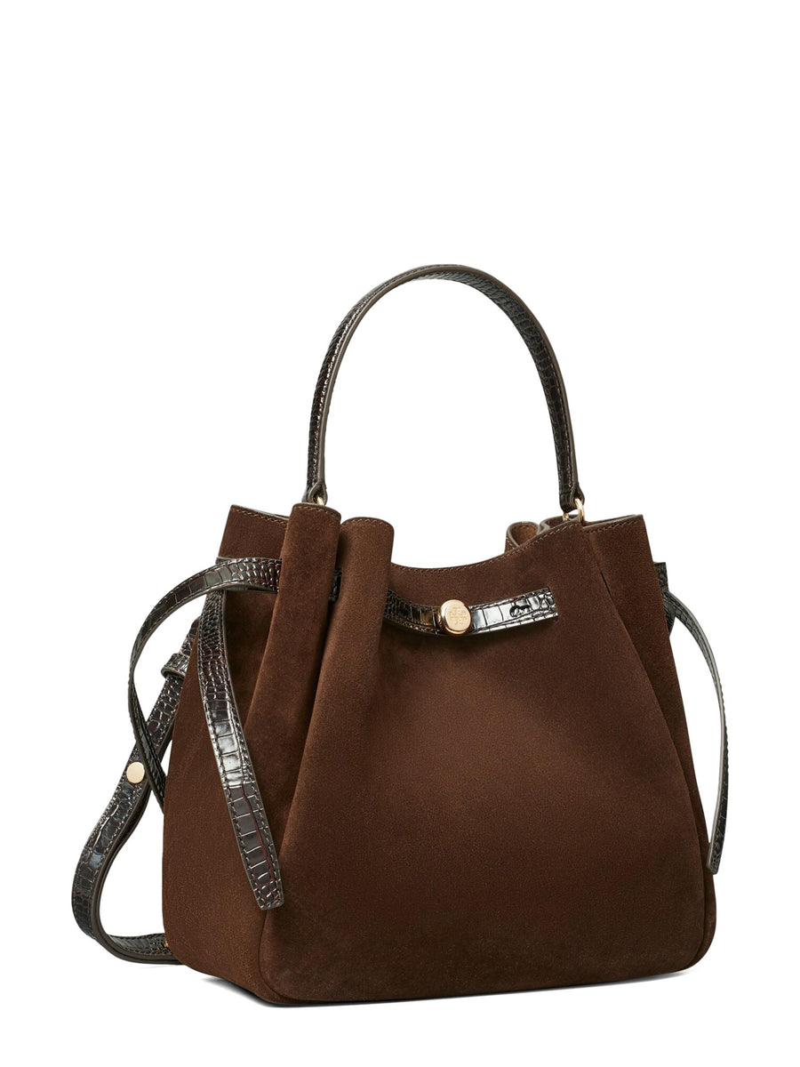 Romy Suede Bucket Bag 169275 200 TORY BURCH 