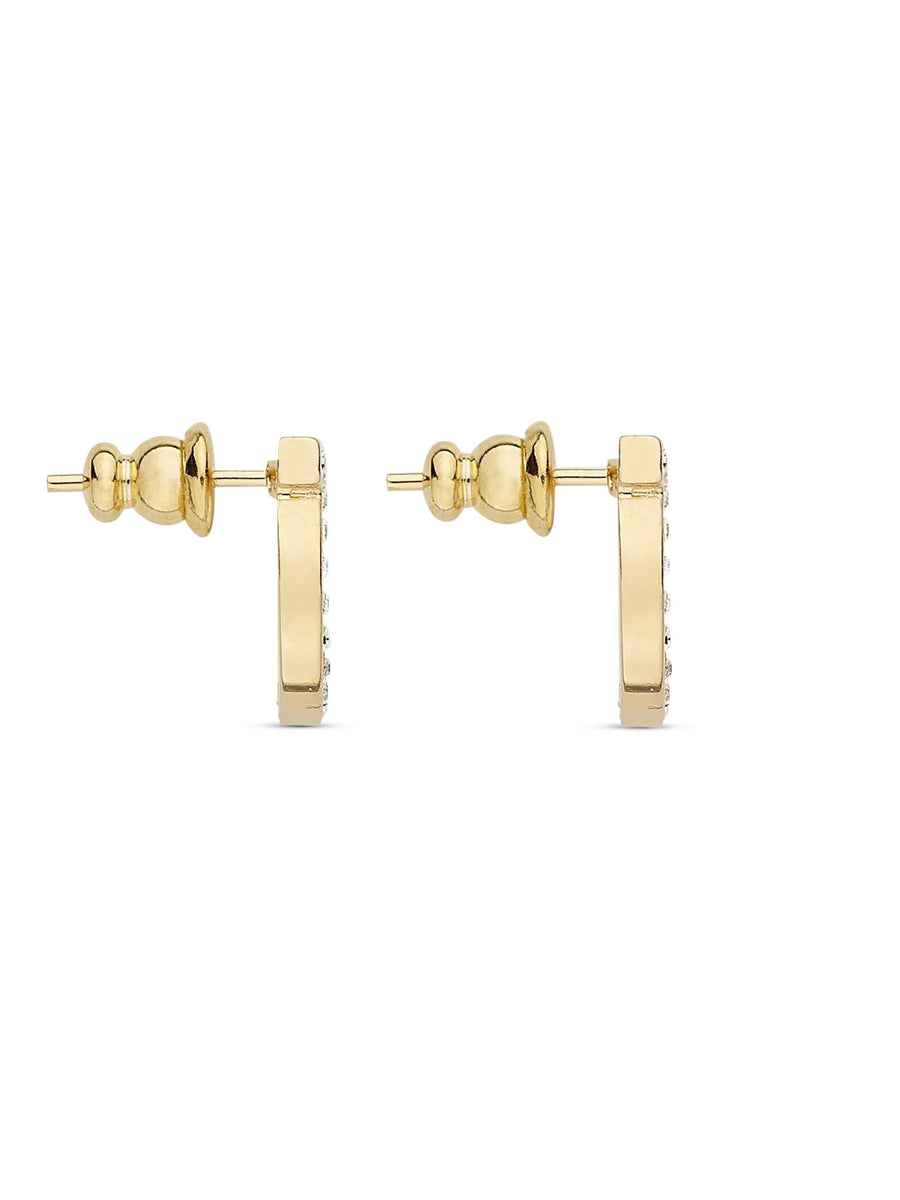 STUD GANC D.12 CRYSTAL+OROGLUC 696573  FERRAGAMO 