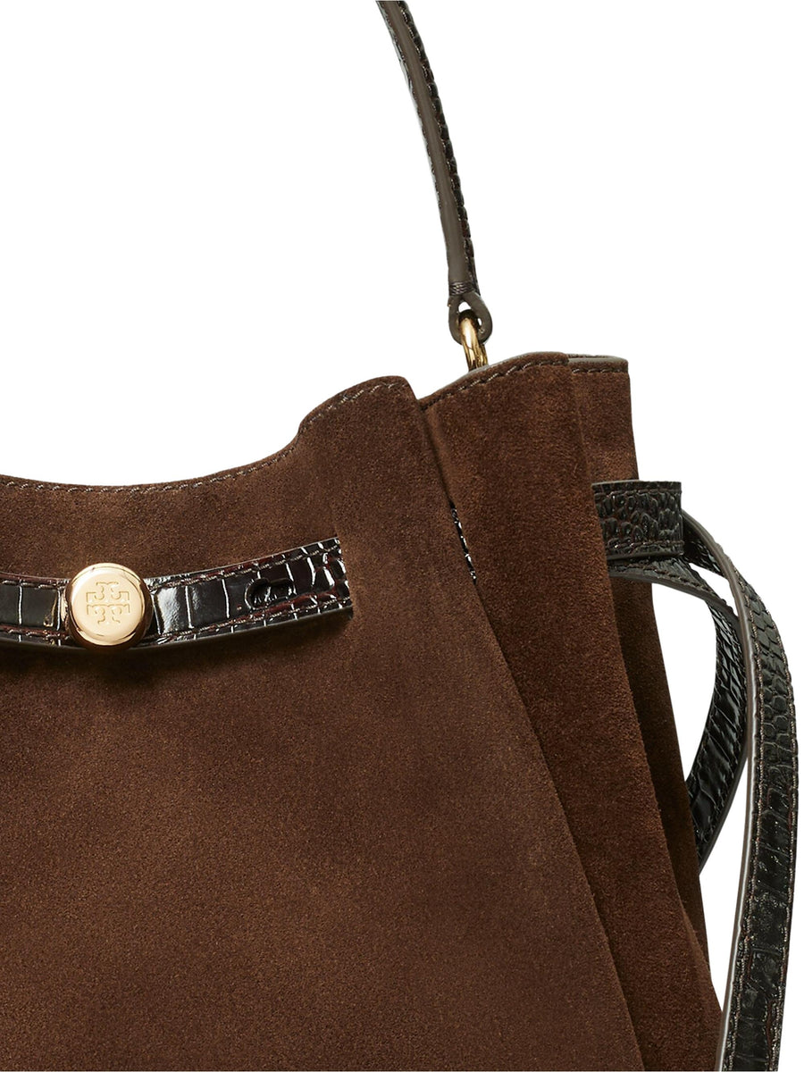 Romy Suede Bucket Bag 169275 200 TORY BURCH 