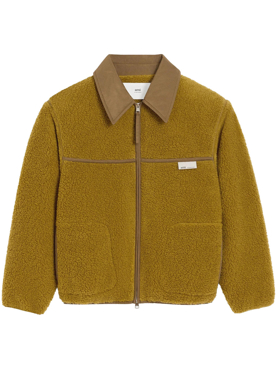 VESTE ZIPPEE H25HJK856 PL0040374H25 AMI PARIS 