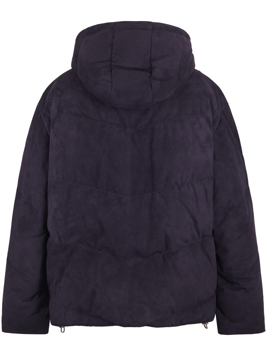 PADDED	LEATHER	JACKET MPCLF2046 C4254 BRUNELLO CUCINELLI 