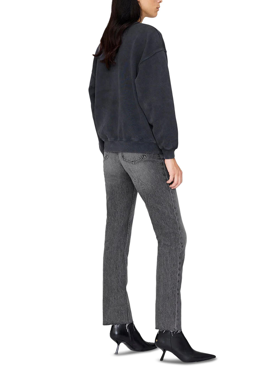 SPENCER SWEATSHIRT LEOPARD A0811720 WBL1 ANINE BING 