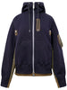 SPONGE X NYLON TWILL HOODIE 2508059 233 SACAI 