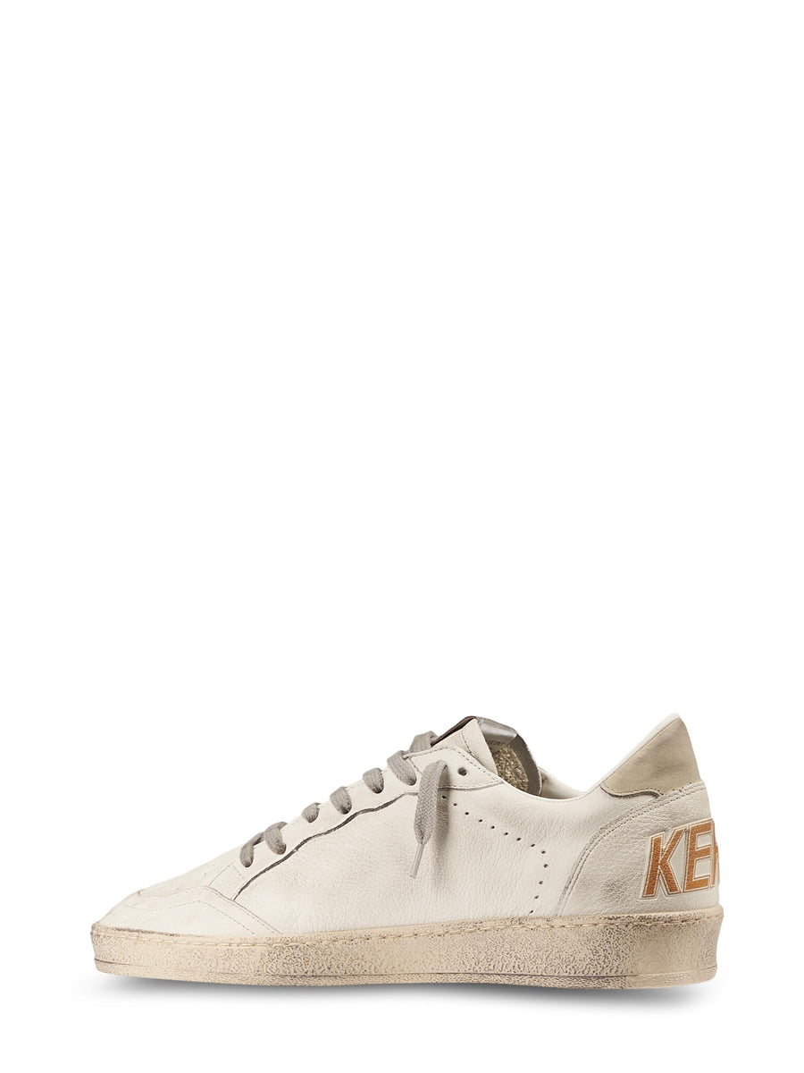 BALLSTAR NAPPA UPPER TOE AND SPUR SUEDE STAR LEATHER HEEL GMF00117 F00757111660 GOLDEN GOOSE 