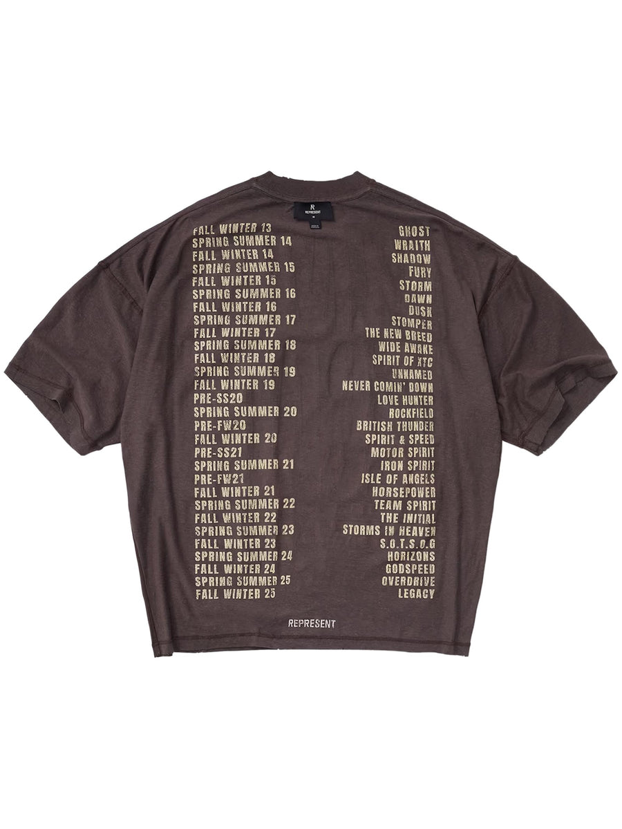 REPRESENT LIVING LEGACY T-SHIRT MLM100176 17 REPRESENT 