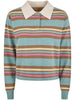 CROPPED STRIPE RUGBY W33010JL GLCRCO GUEST IN RESIDENCE 