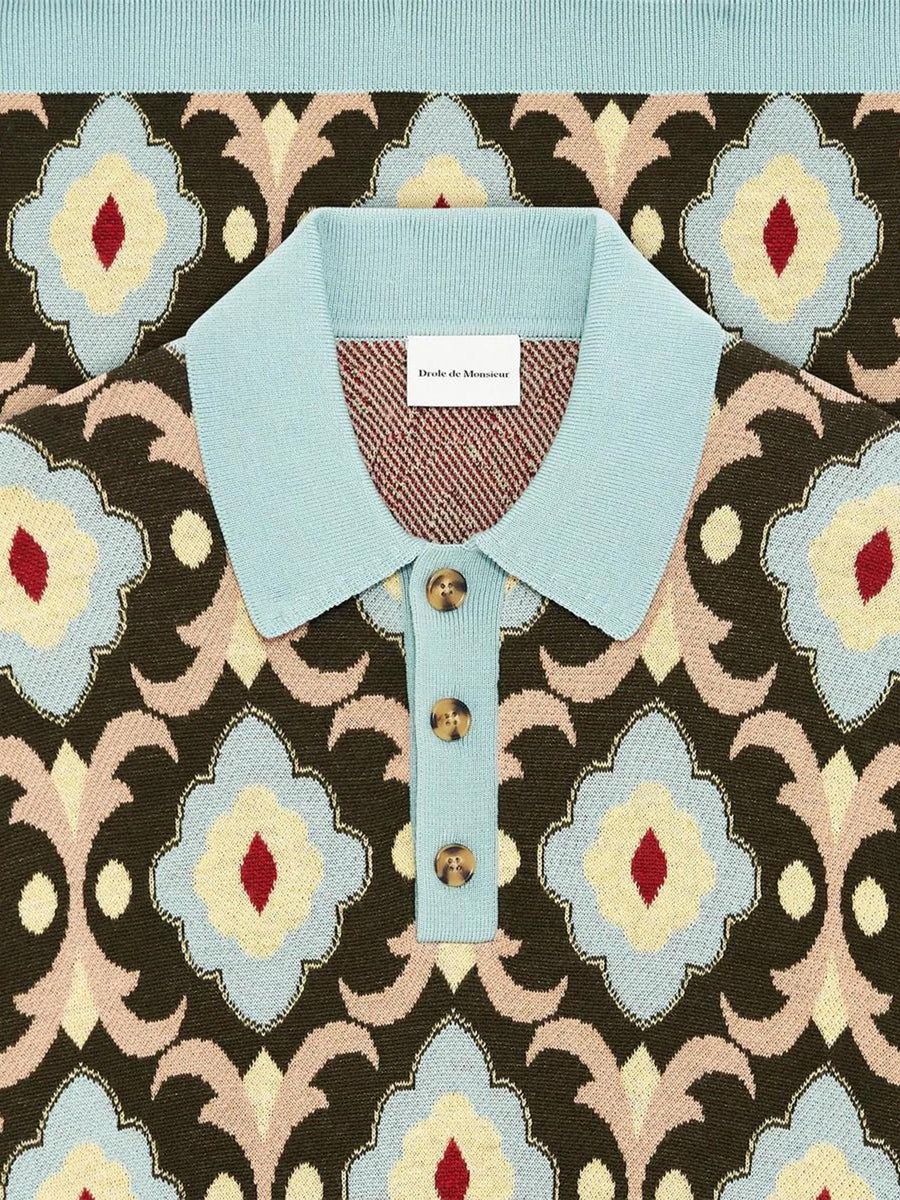 LE MAILLE POLO TAPISSERIE IPO185 WO007KK DROLE DE MONSIEUR 