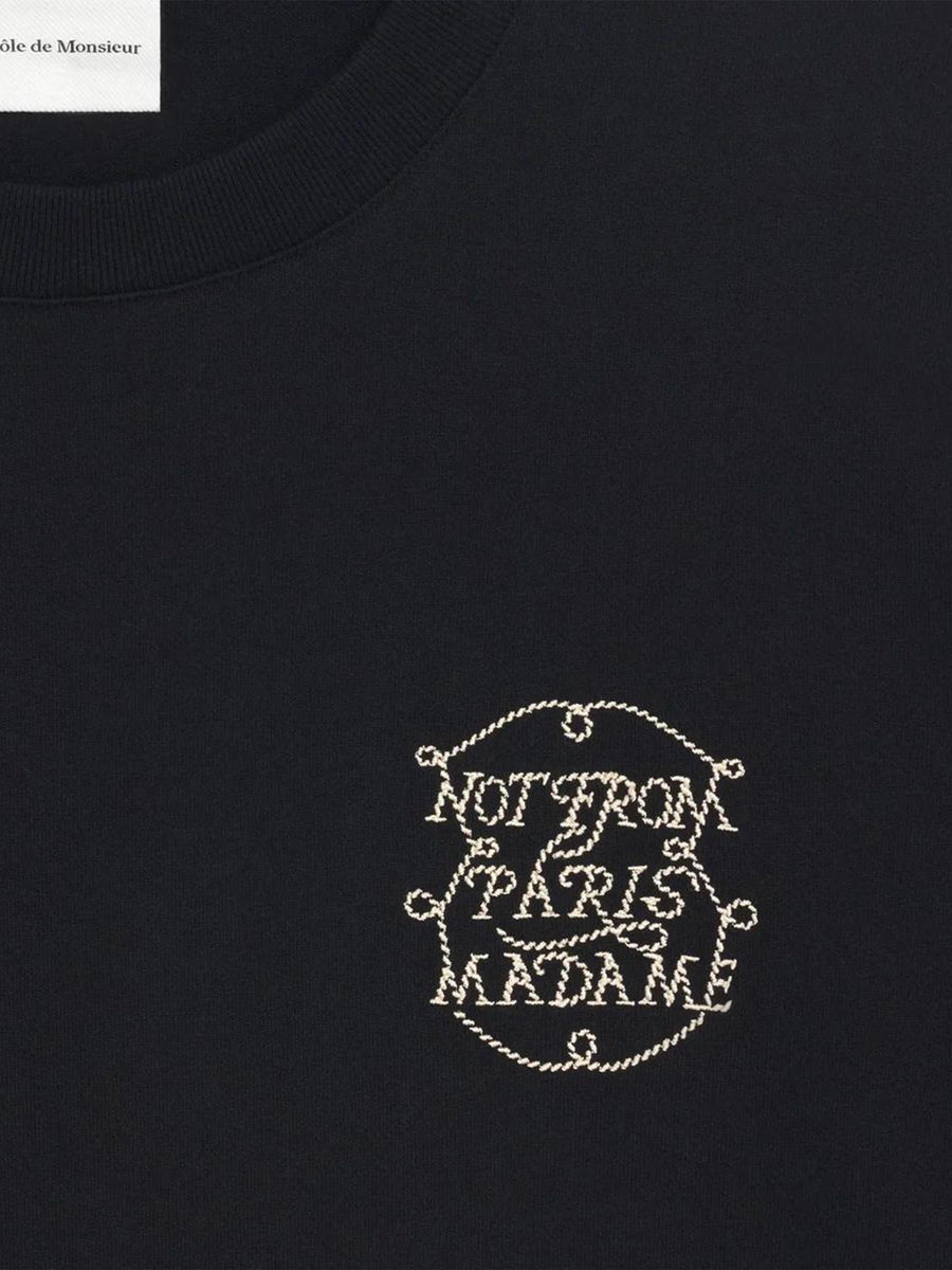 LE TSHIRT SLOGAN TRESSES HTS259 CO134BL DROLE DE MONSIEUR 