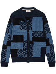 AKSVEND PATCHWORK KNIT 902033 3059 ANERKJENDT 