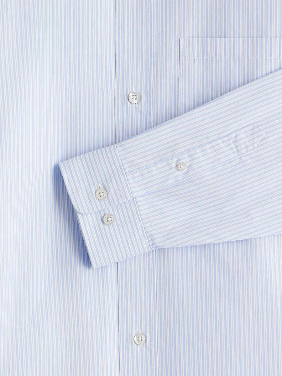 LE CHEMISE RAYEE PERM-SH171 CO151LBE DROLE DE MONSIEUR 
