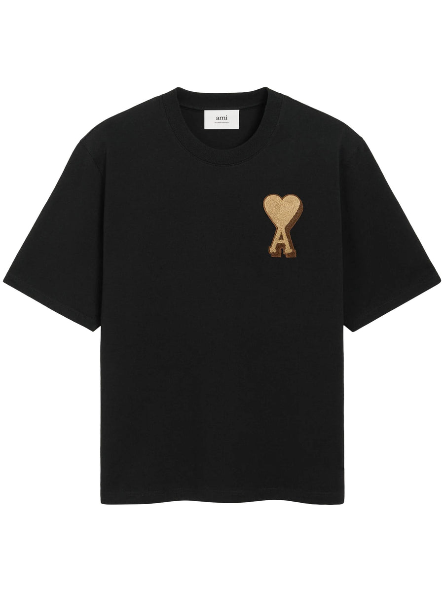 -TEESHIRT PATCH H25UTS352 726001H25 AMI PARIS 