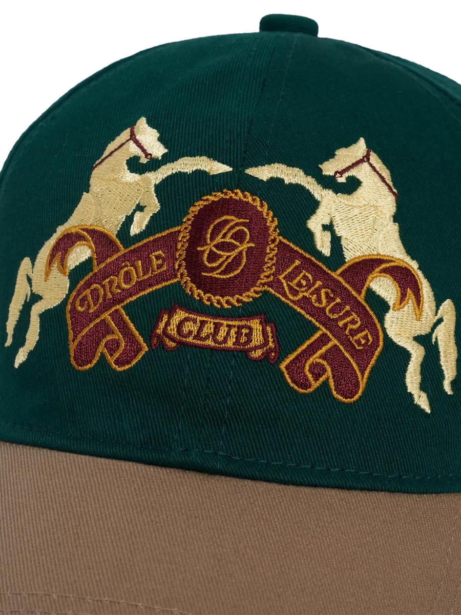 LE CASQUETTE EMBLEME CHEVAUX ICP181 CO138DGN DROLE DE MONSIEUR 