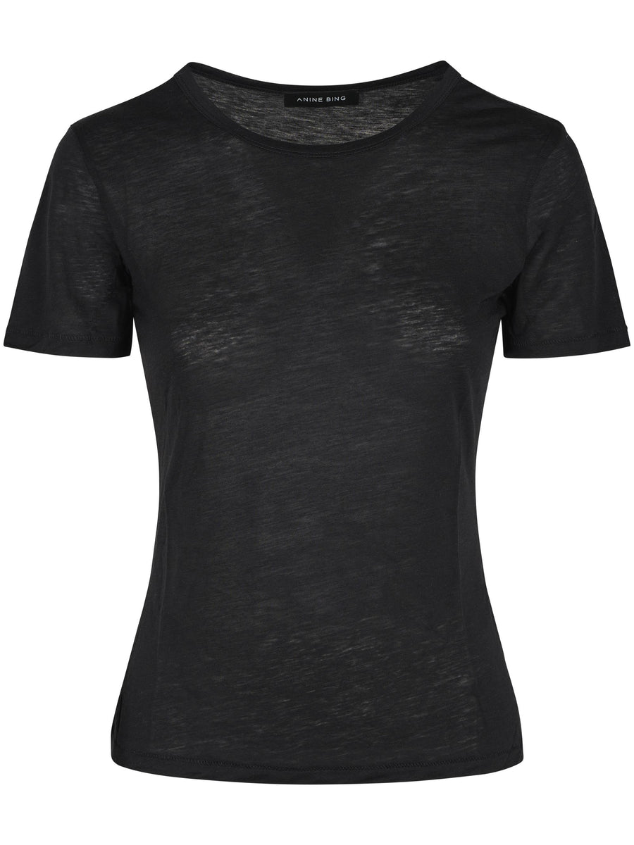 SYLVIE TEE A0811500 BLK26 ANINE BING 