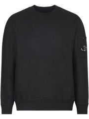 KNITWEAR CREWNECK IN MERINO WOOL FELTED CMKN198A110468A 999 CP COMPANY 