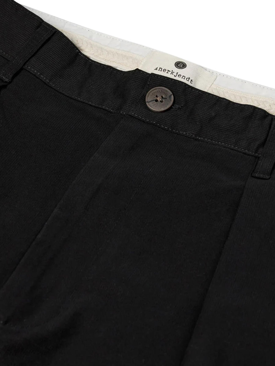 AKJAKOB COTTON PLEAT PANTS 901875 0000 ANERKJENDT 