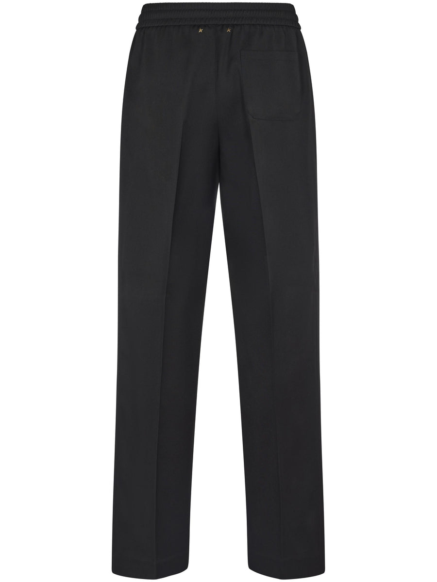 GOLDEN M'S LENNON JOGGING PANT LIGHT DRY WOOL GABARDINE GMP01870 P00096590100 GOLDEN GOOSE 