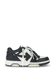 OUT OF OFFICE CALF LEATHER WHITE BLACK OMIA189C99LEA0070110  OFF-WHITE 